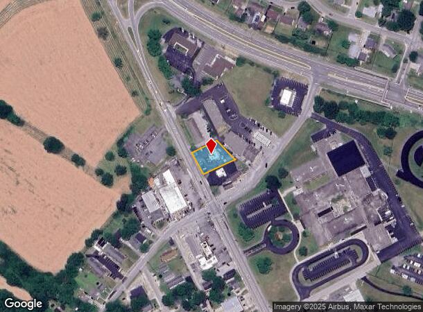  198 Frankfort St, Versailles, KY Parcel Map