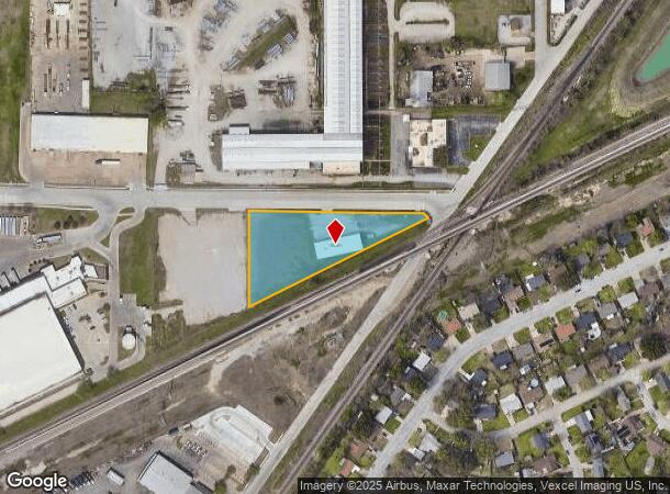  4250 Meacham Blvd, Haltom City, TX Parcel Map
