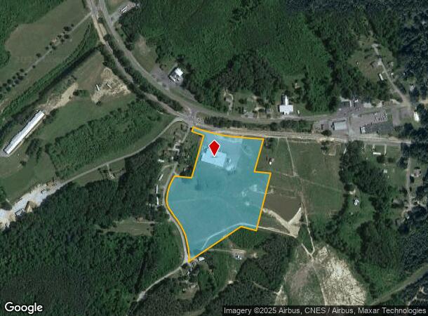  101 Booker Rd, Brookneal, VA Parcel Map