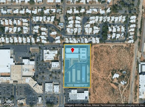 2480 N Arcadia Ave, Tucson, AZ Parcel Map
