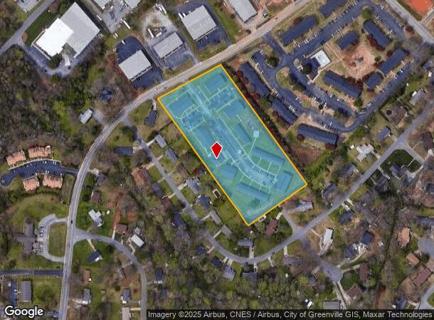 330 Miller Rd, Mauldin, SC Parcel Map