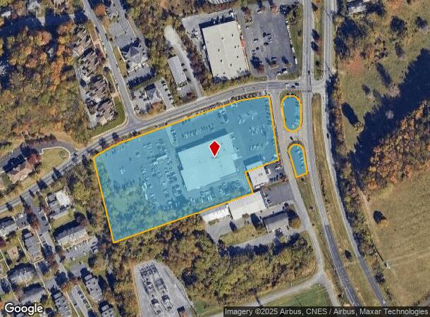  2455 E Market St, Harrisonburg, VA Parcel Map