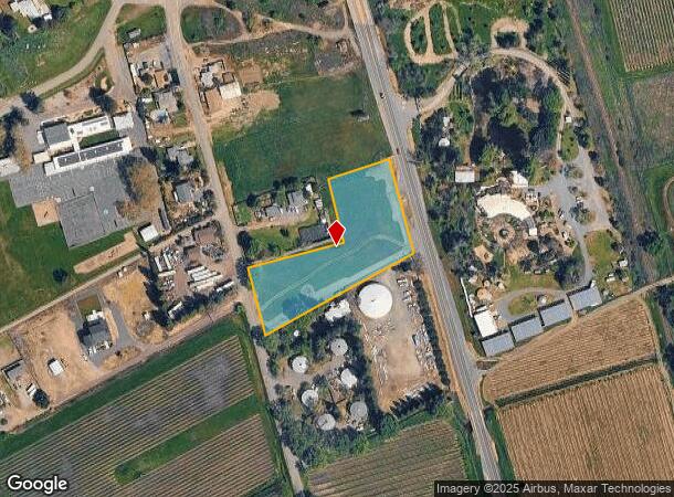  13831 Mountain House Rd, Hopland, CA Parcel Map