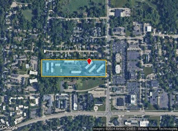  110 E Pointe Ln, East Lansing, MI Parcel Map