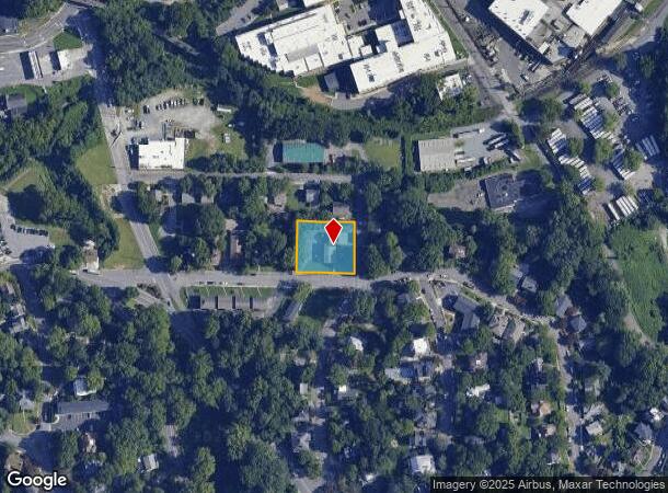  800 N Spring St, Winston Salem, NC Parcel Map