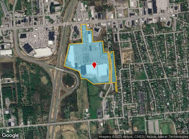 7 Consumer Sq, Plattsburgh, NY Parcel Map