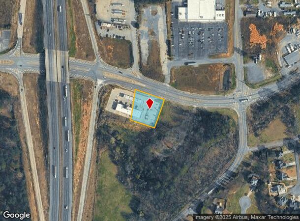  1503 Red Bud Rd Ne, Calhoun, GA Parcel Map