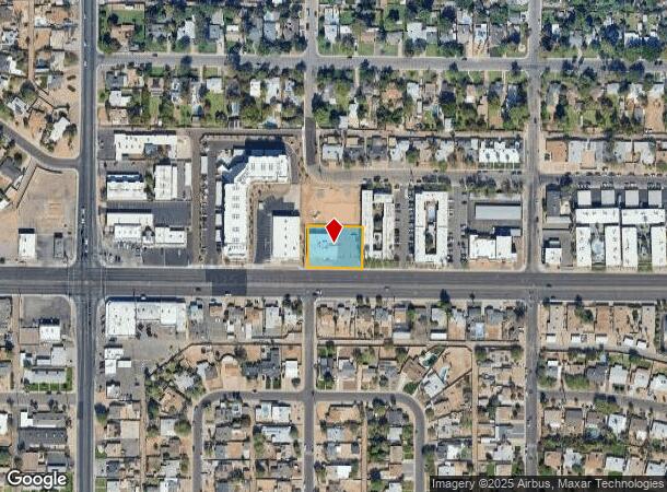 1142 W Indian School Rd, Phoenix, AZ Parcel Map