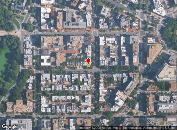  2103 O St Nw, Washington, DC Parcel Map