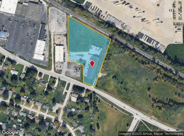  1100 E Main St, Brownsburg, IN Parcel Map