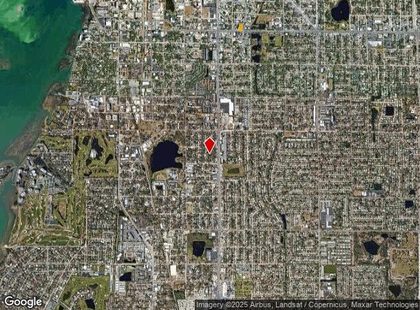  1271 Santa Rosa St, Clearwater, FL Parcel Map