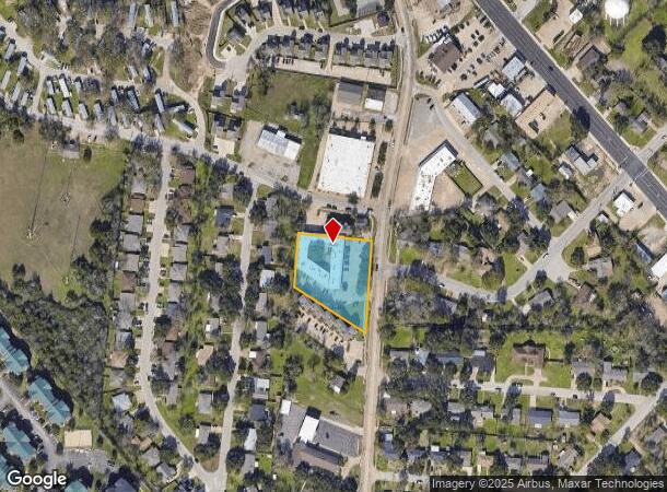 3900 Old College Rd, Bryan, TX Parcel Map