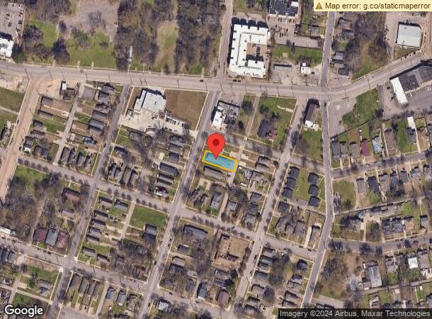  712 N 5Th St, Memphis, TN Parcel Map