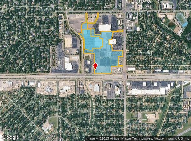 7626 E Kellogg Dr, Wichita, KS Parcel Map