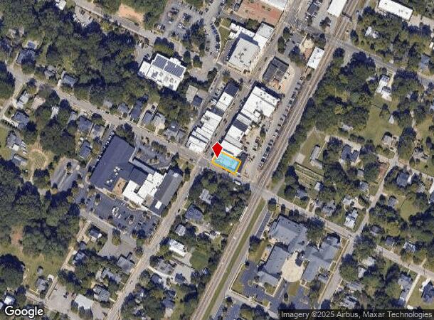 100 N Salem St, Apex, NC Parcel Map