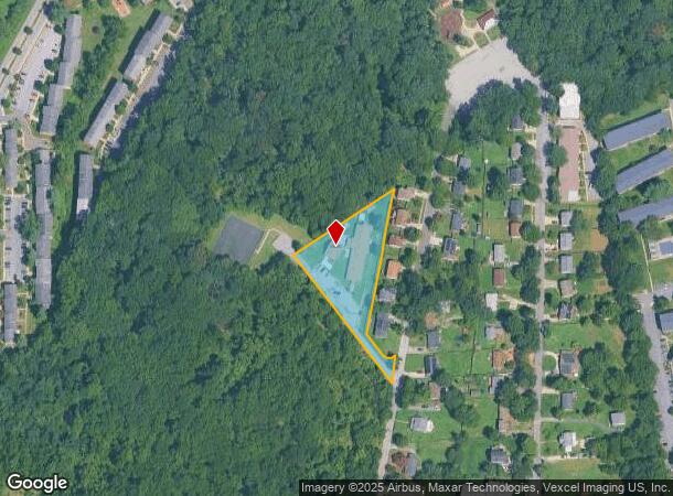 2405 Whitehall St, Suitland, MD Parcel Map