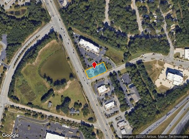 1235 E Williams St, Apex, NC Parcel Map