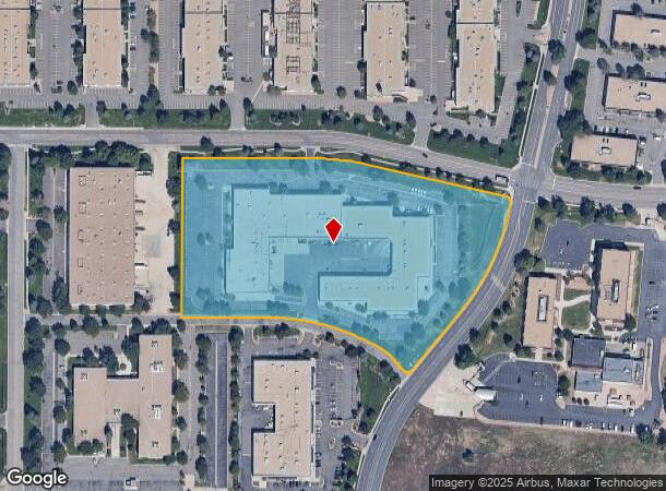  12508 E Briarwood Ave, Centennial, CO Parcel Map