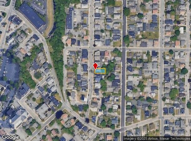 95 Burnside Ave, Woonsocket, RI Parcel Map