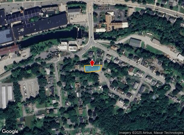 2 Elm Pl, Whitinsville, MA Parcel Map
