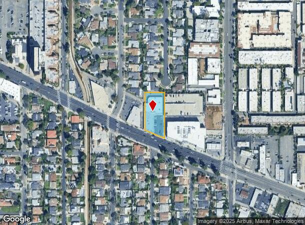  18143 Ventura Blvd, Tarzana, CA Parcel Map