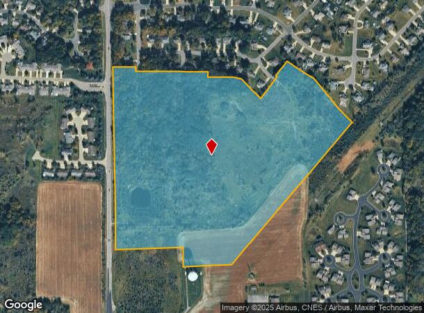 S Elms Rd, Flushing, MI Parcel Map