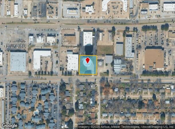 1103 E Arkansas Ln, Arlington, TX Parcel Map