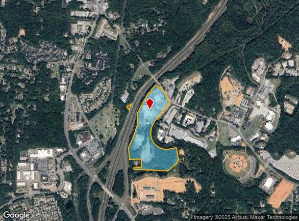 654 Univeter Rd, Canton, GA Parcel Map
