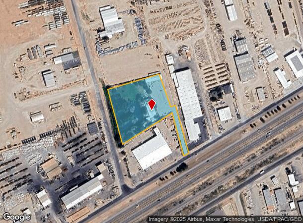  11610 W State Highway 158 Hwy E, Midland, TX Parcel Map
