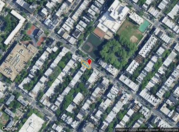  1287 Madison St, Brooklyn, NY Parcel Map