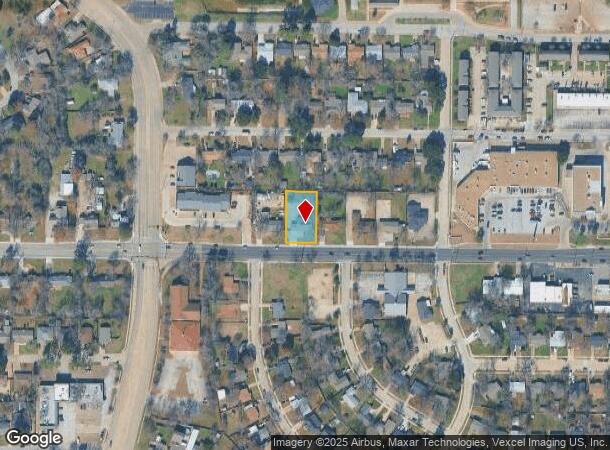 117 E Park Row Dr, Arlington, TX Parcel Map