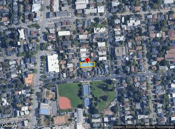  2637 Regent St, Berkeley, CA Parcel Map