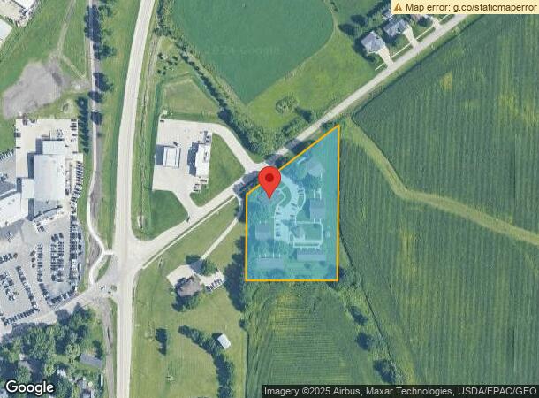  355 E Eldora Rd, Hudson, IA Parcel Map