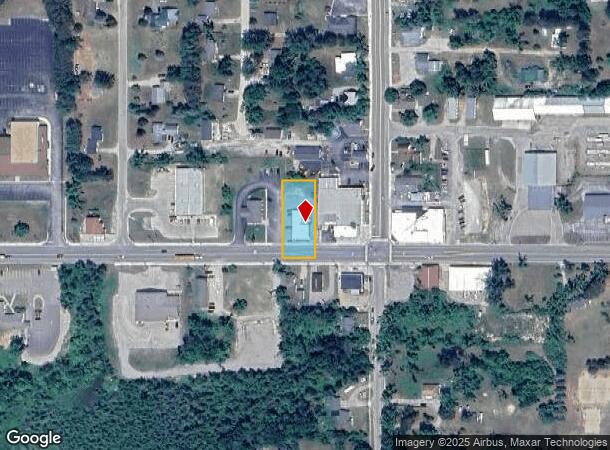  1989 E Miller Rd, Fairview, MI Parcel Map