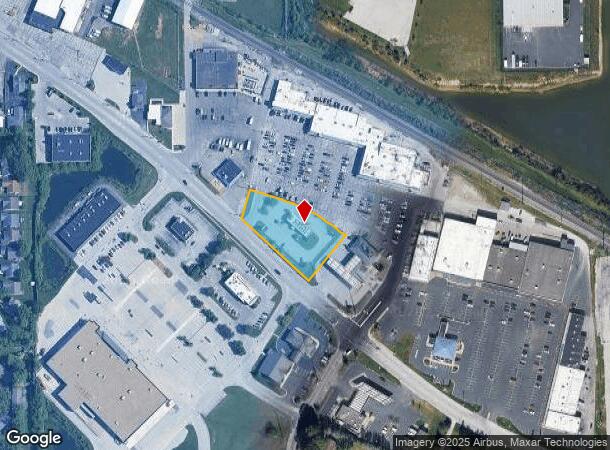 814 E Main St, Brownsburg, IN Parcel Map