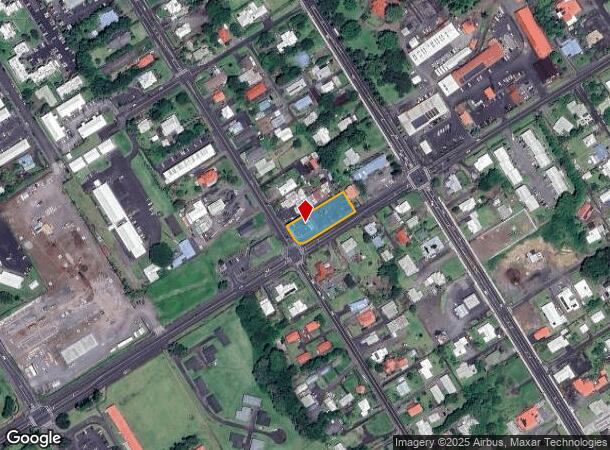 50 W Kawili St, Hilo, HI Parcel Map