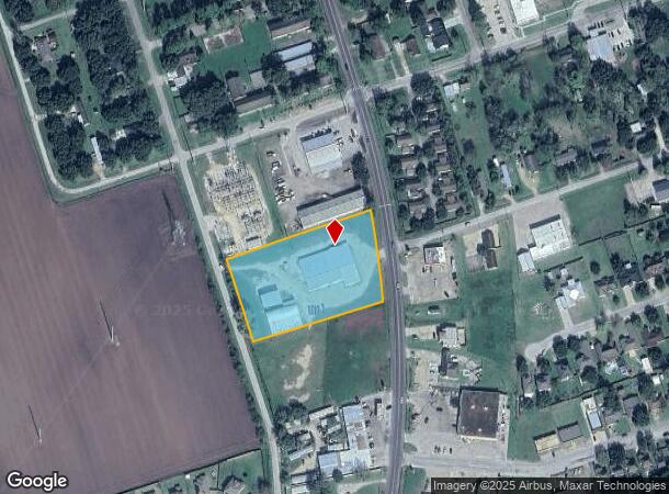  628 S Dill St, East Bernard, TX Parcel Map