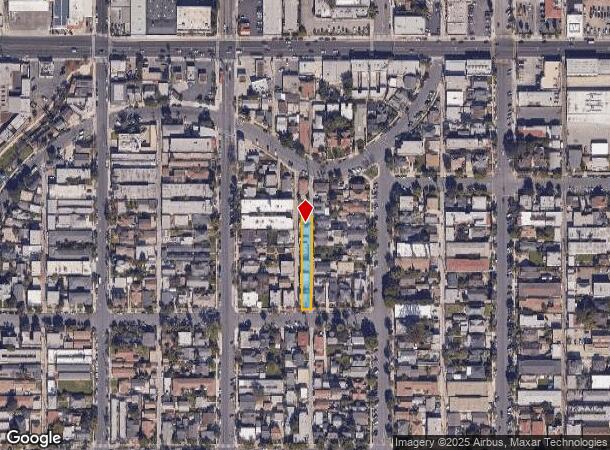  435 W 11Th St, Long Beach, CA Parcel Map