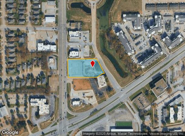 521 S Industrial Blvd, Euless, TX Parcel Map