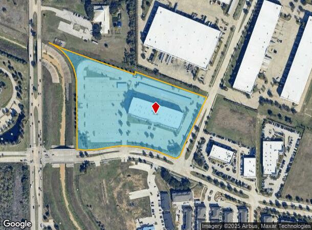 21700 Merchants Way, Katy, TX Parcel Map
