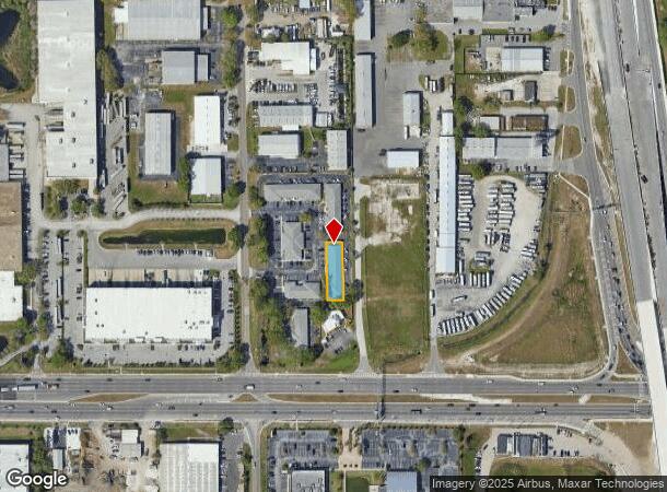 13555 Automobile Blvd, Clearwater, FL Parcel Map