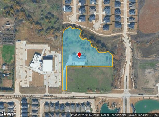  1880 W Prosper Trl, Prosper, TX Parcel Map