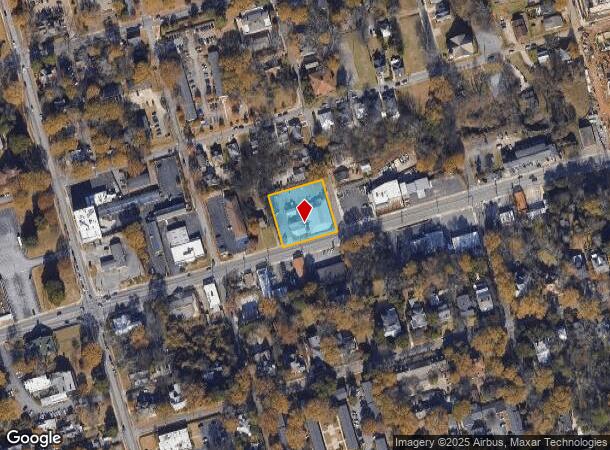  830 W Broad St, Athens, GA Parcel Map
