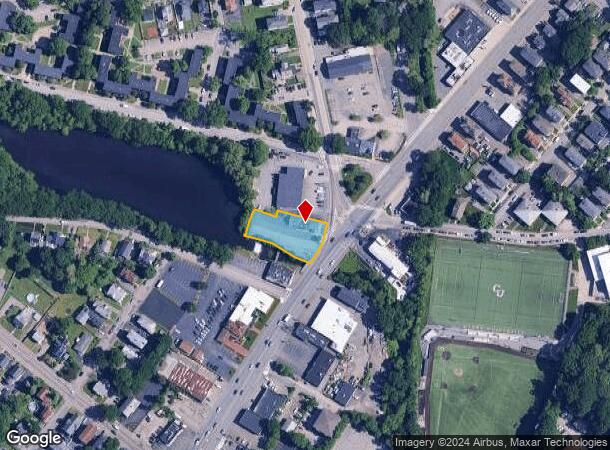  580 Park Ave, Worcester, MA Parcel Map