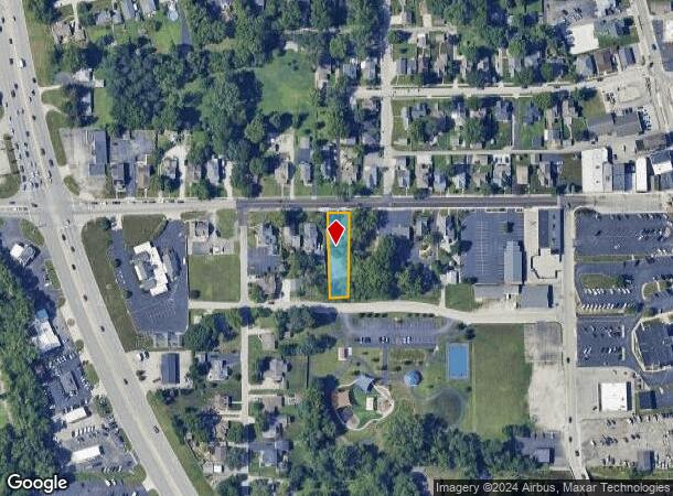  417 W Main St, Greenwood, IN Parcel Map