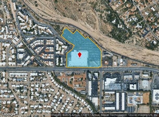 6255 E Grant Rd, Tucson, AZ Parcel Map