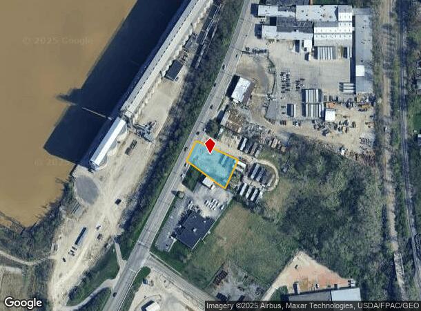  1413 Miami St, Toledo, OH Parcel Map