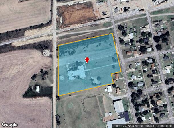  101 S Gilmore St, Bazine, KS Parcel Map