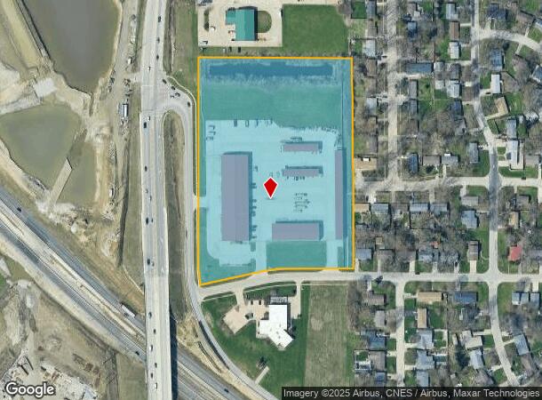  1720 W Anthony Dr, Champaign, IL Parcel Map