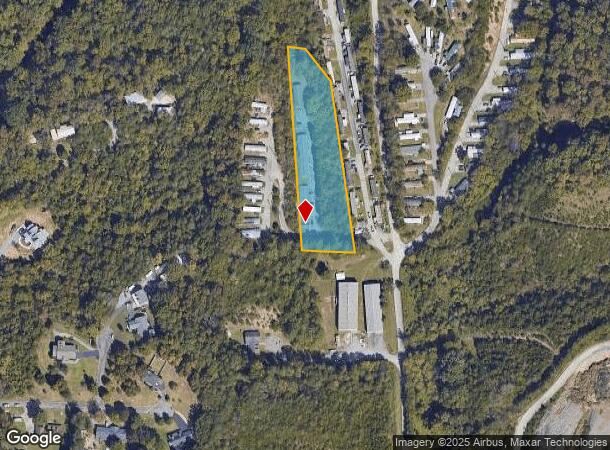  721 W Casey Dr, Sevierville, TN Parcel Map